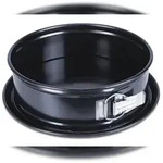 St&auml;dter Springform Emaille &Oslash; 24 cm We love baking kratzfest Schwarz Backform