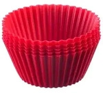 Westmark 6 Silikon Muffinformen, 7 cm, rot, 30142260