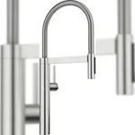 BLANCO GmbH + Co KG BLANCO CULINA-S II K&uuml;chenarmatur Wasserhahn Hochdruck PVD steel