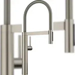BLANCO GmbH + Co KG BLANCO CULINA-S II K&uuml;chenarmatur Hochdruck satin platinum