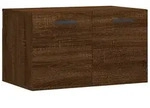 vidaXL Wandschrank Braun Eichen-Optik 60x36,5x35cm Holzwerkstoff