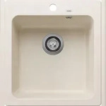 BLANCO GmbH + Co KG BLANCO NAYA 45 Einbausp&uuml;le SILGRANIT softwei&szlig; ab 45 cm