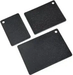KESPER 3er Set, Schneidebrett, PP, Farbe. Schwarz ; Produktabmessungen. 36L x 26B x
