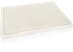 WAS Germany - Schneidbrett mit Saftrille, 40 x 25 x 2 cm, Polyethylen