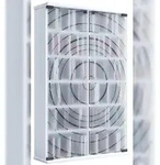 VCM CD / DVD Media Regal Tilano Wei&szlig; H. 92 x B. 60 x T. 18 cm