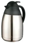 Haushalt International Isolierkanne aus Edelstahl 1,5 Liter Einhandautomatik...