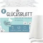 Gl&uuml;cksblatt K&uuml;chent&uuml;cher, 9 Rollen &aacute; 100 Blatt, 3-lagige K&uuml;chenrollen