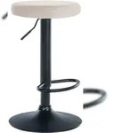 CLP Barhocker Ponte Samt-Bezug creme/schwarz