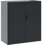 vidaXL Aktenschrank Anthrazit 79x40x90 cm Stahl