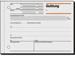Sigel Quittung A6 quer Recycling-Papier mit Blaupapier und Sicherheitsdruck 100 Blatt