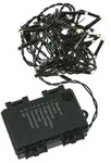 MARELIDA LED Lichterkette Weihnachtslichterkette Batterie 48LED 8 Funkt. 3,5...