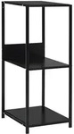 vidaXL Kleines B&uuml;cherregal Schwarz 33,5x39,6x79,7 cm Holzwerkstoff