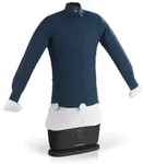 CLEANmaxx B&uuml;gler mit Timerfunktion f&uuml;r Hemden & Blusen - silber/schwarz