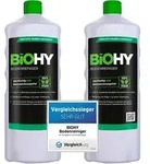 BiOHY Bodenreiniger (2x1l Flasche) | Konzentrat f&uuml;r alle Reinigungsger&auml;te und alle