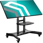 ONKRON TV St&auml;nder rollbar f&uuml;r 50-83 Zoll, bis 70 kg, h&ouml;henverstellbar, VESA