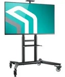 ONKRON TV St&auml;nder rollbar f&uuml;r 55-90 Zoll, bis 75 kg, h&ouml;henverstellbar, VESA