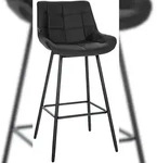 CLP Barhocker Weston schwarz/Kunstleder