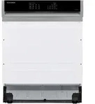 Telefunken Geschirrsp&uuml;ler teilintegriert | Einbausp&uuml;lmaschine 60cm | 12...