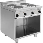 Saro Elektroherd Mit Offenem Unterbau Modell E7/Cuet4Ba, Ma&szlig;e: B 400 X T 700 X H 270