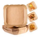 GOURMETmaxx Backpapier-Schalen f&uuml;r Hei&szlig;luft-Fritteusen - 100er-Set
