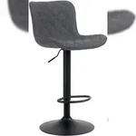 CLP Barhocker Emma schwarz/Stoff