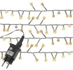 MARELIDA LED Lichterkette Berry 500 Mini Kugeln 8 Funkt. L: 11m Deko Girlande