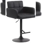 CLP Barhocker Los Angeles schwarz/schwarz