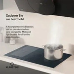 Klarstein Delicatessa 77 Flex Einbaukochfeld | 7500 W | Flexzone | Booster 