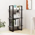 vidaXL Lagerregal Grau 60x30x105 cm Massivholz Kiefer