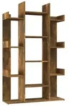 vidaXL B&uuml;cherregal R&auml;uchereiche 86x25,5x140 cm Holzwerkstoff