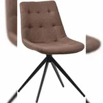 CLP Esszimmerstuhl Merna taupe/Stoff