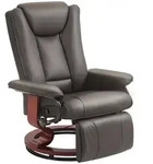 HOMCOM - Relaxsessel - 78L x 88B x 103H cm - braun