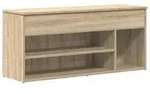 vidaXL Schuhbank Sonoma-Eiche 102x30,5x45 cm Holzwerkstoff