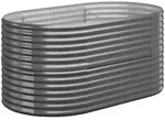 vidaXL Hochbeet Verzinkter Stahl 152x80x68 cm Anthrazit