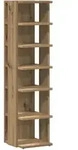 vidaXL Schuhschrank Artisan-Eiche 28x27x102 cm Holzwerkstoff