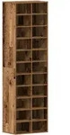 vidaXL Schuhschrank Altholz-Optik 54x34x183 cm Holzwerkstoff