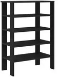 vidaXL Schuhregal Schwarz 61x32x87,5 cm Holzwerkstoff