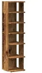 vidaXL Schuhschrank Altholz-Optik 28x27x102 cm Holzwerkstoff