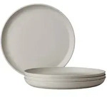 Mepal SILUETA Fr&uuml;hst&uuml;cksteller &oslash; 23 cm 4er Set Nordic White