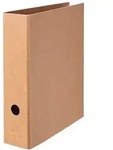 Falken 15072660 Vegan Ordner PURE Nature A4, 8 cm R&uuml;cken, ohne Kantenschutz -...