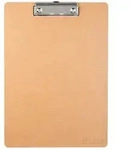 Falken 15072600 Vegan Klemmbrett PURE Nature A4 - Braun