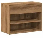 vidaXL Schuhbank Artisan-Eiche 60x30x45 cm Holzwerkstoff