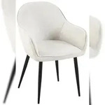 CLP Esszimmerstuhl Boise Stoff creme
