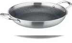 GSW Servierpfanne 32 x 6 cm Inoxxa Black Gastro Traditionell, ca. 4 L,