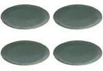Leonardo MATERA Keramikteller Pizzateller 32 cm gr&uuml;n 4er Set
