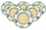 Villeroy & Boch French Garden Fleurence Suppenteller &oslash; 22,8 cm 6er Set