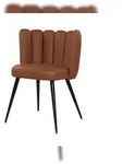 KAWOLA Stuhl JADA Esszimmerstuhl Leder cognac