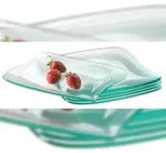 M&Auml;SER 6er Dessertteller, Glas, 21 x 20 cm, 922263