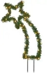 vidaXL Sternschnuppe mit Erdspie&szlig;en und 80 LEDs 62 cm