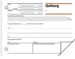 Sigel Quittung QU625 DIN A6 quer 2x50Blatt